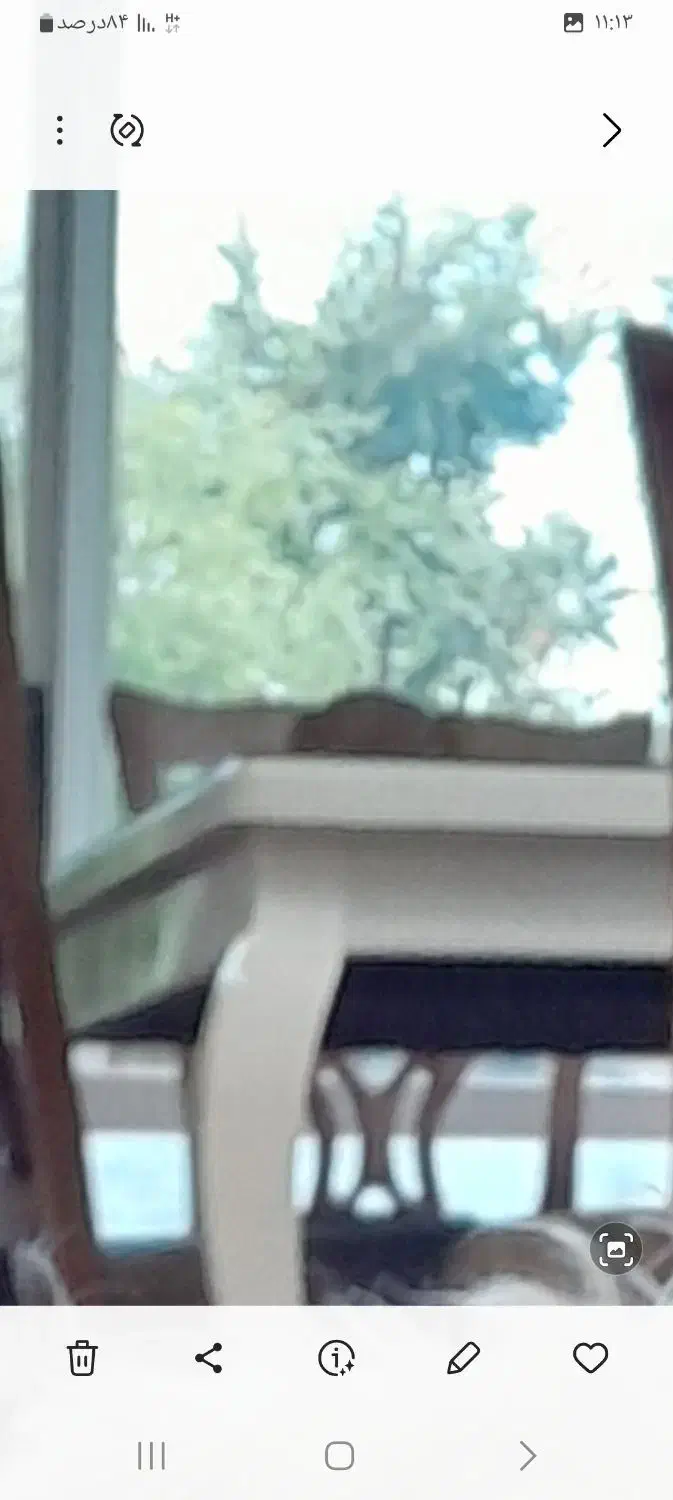 میزنهارخوری کاملا سالم۶نفره باشیشه بدون صندلی|میز و صندلی غذاخوری|رشت, گلباغ نماز|دیوار