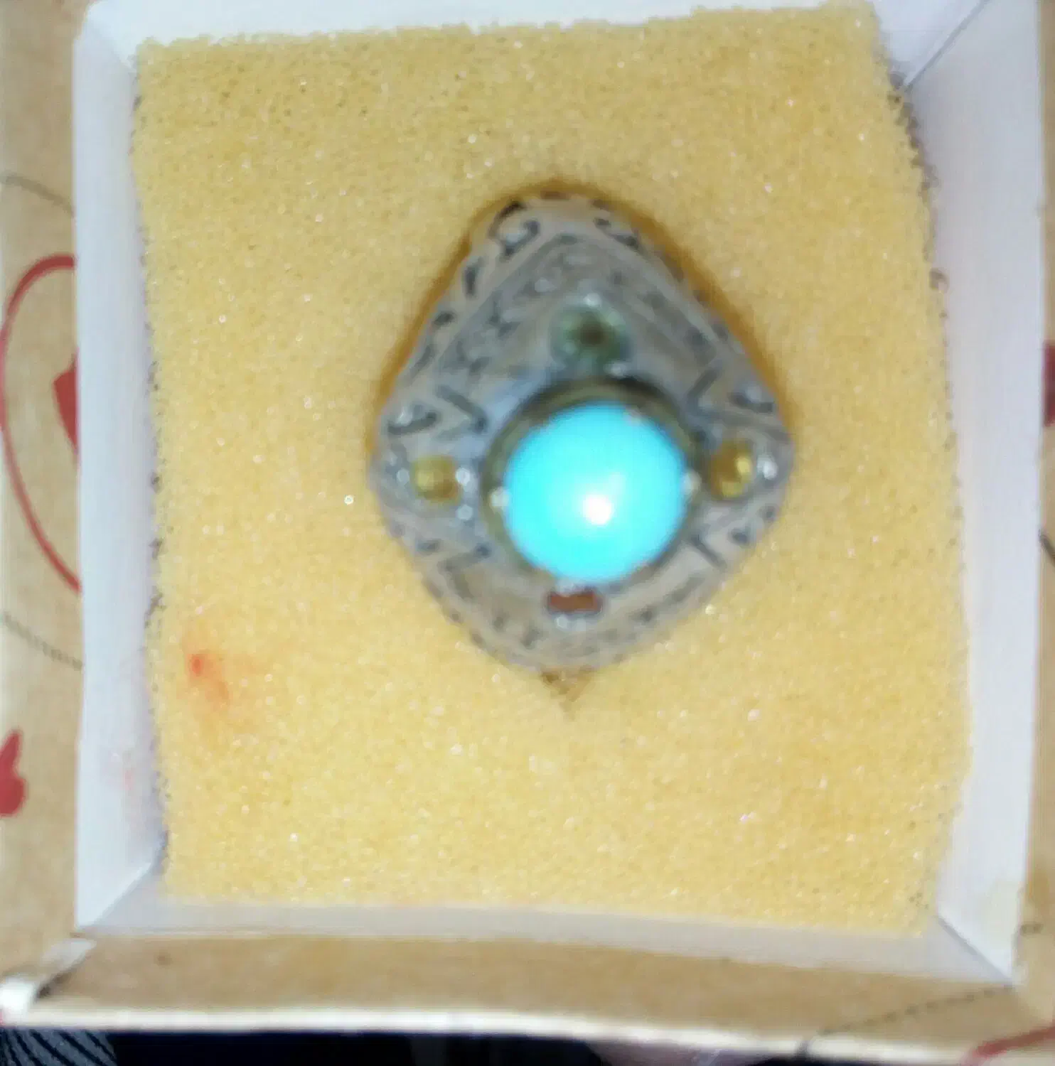 انگشتر فیروزه اصل نیشابور|جواهرات|قدس, شهرقدس|دیوار