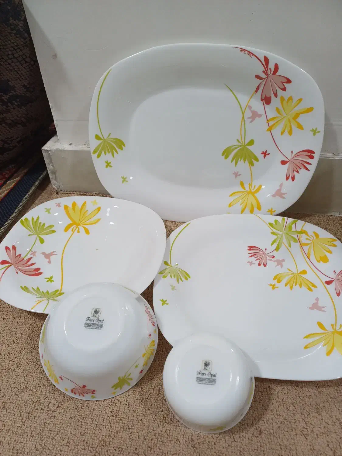 ارکوپال (پارس اوپال )|ظروف سرو و پذیرایی|ایلام, |دیوار