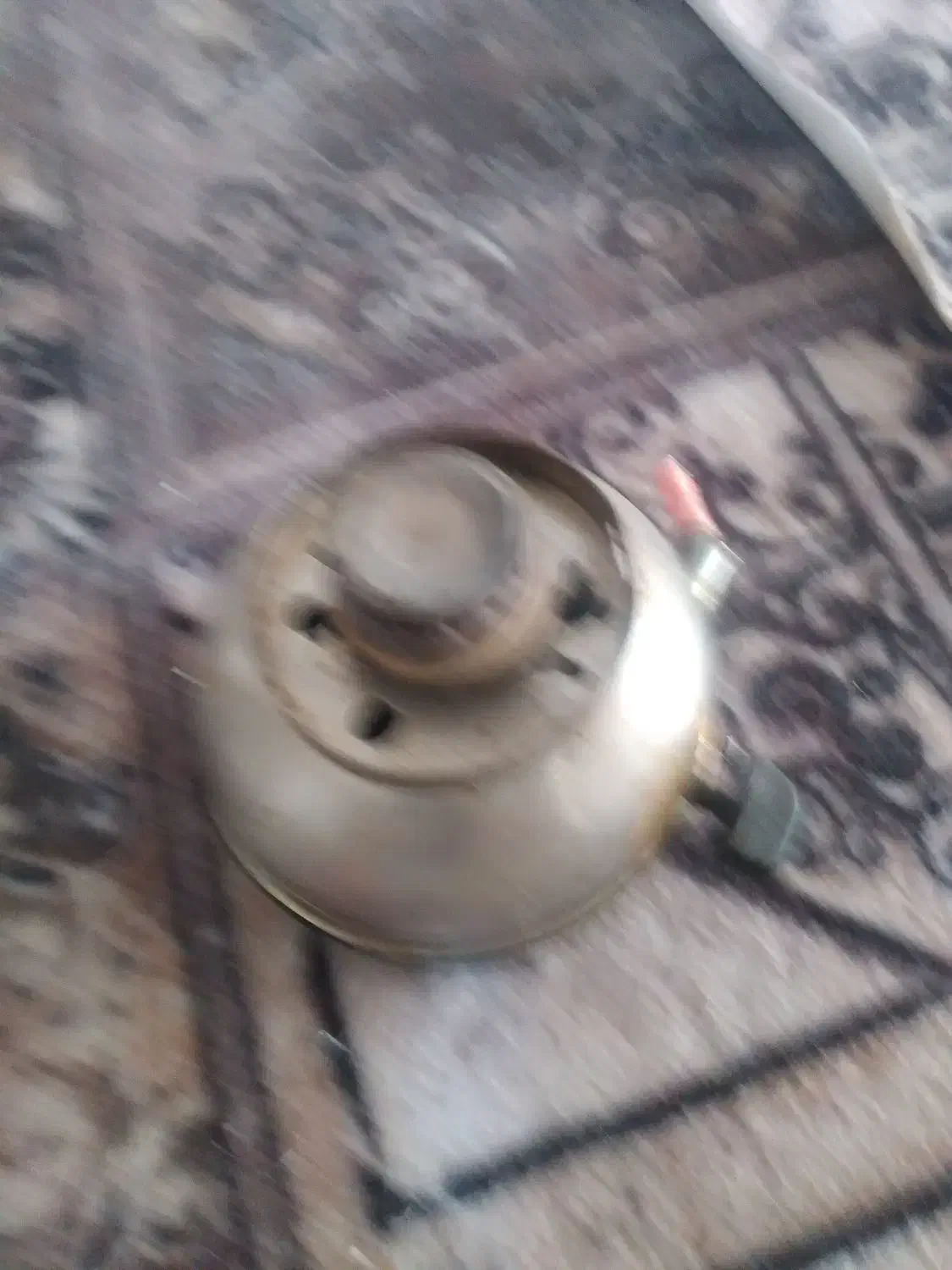 سماور گازی برنجی|سماور، چایساز، قهوهساز|سمنان, |دیوار