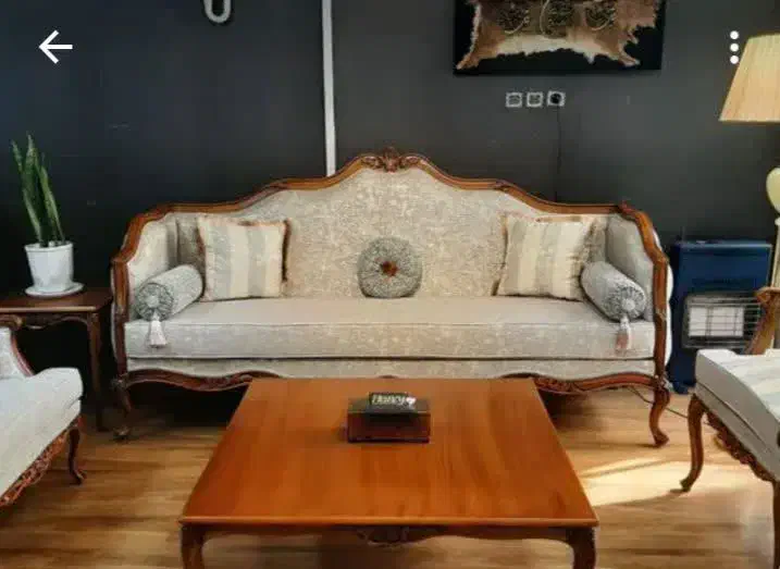 مبل فرانسوی خام|مبلمان خانگی و میز عسلی|قنوات, |دیوار