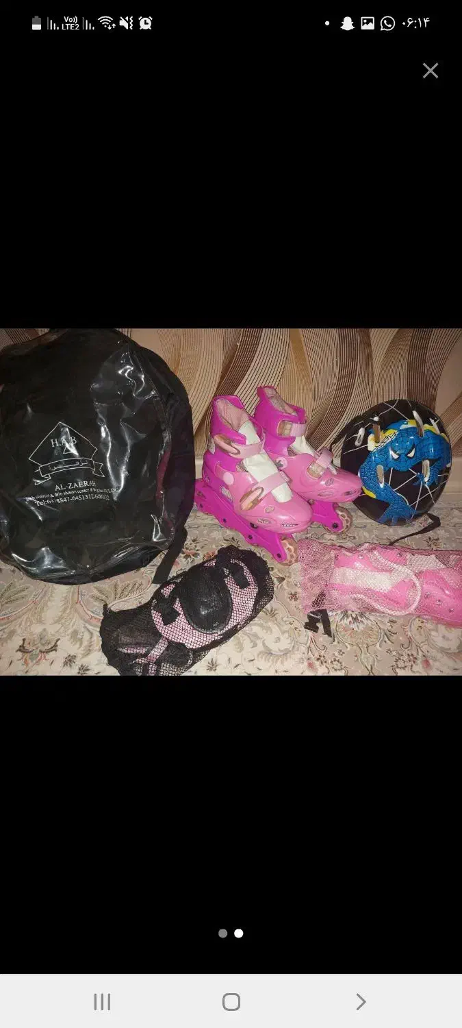 اسکیت سایز۳۱تا۳۴|دوچرخه، اسکیت، اسکوتر|کرج, شهرک بنفشه|دیوار