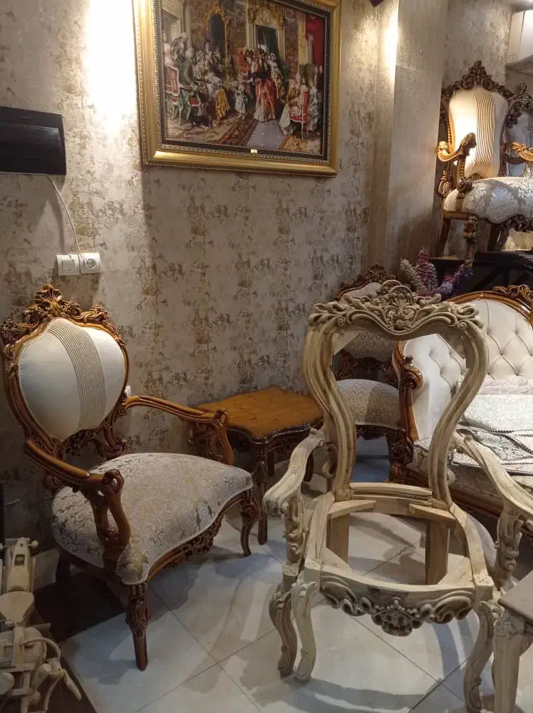 مبل سلطنتی مدل رها|مبلمان خانگی و میز عسلی|اصفهان, مهدی آباد|دیوار