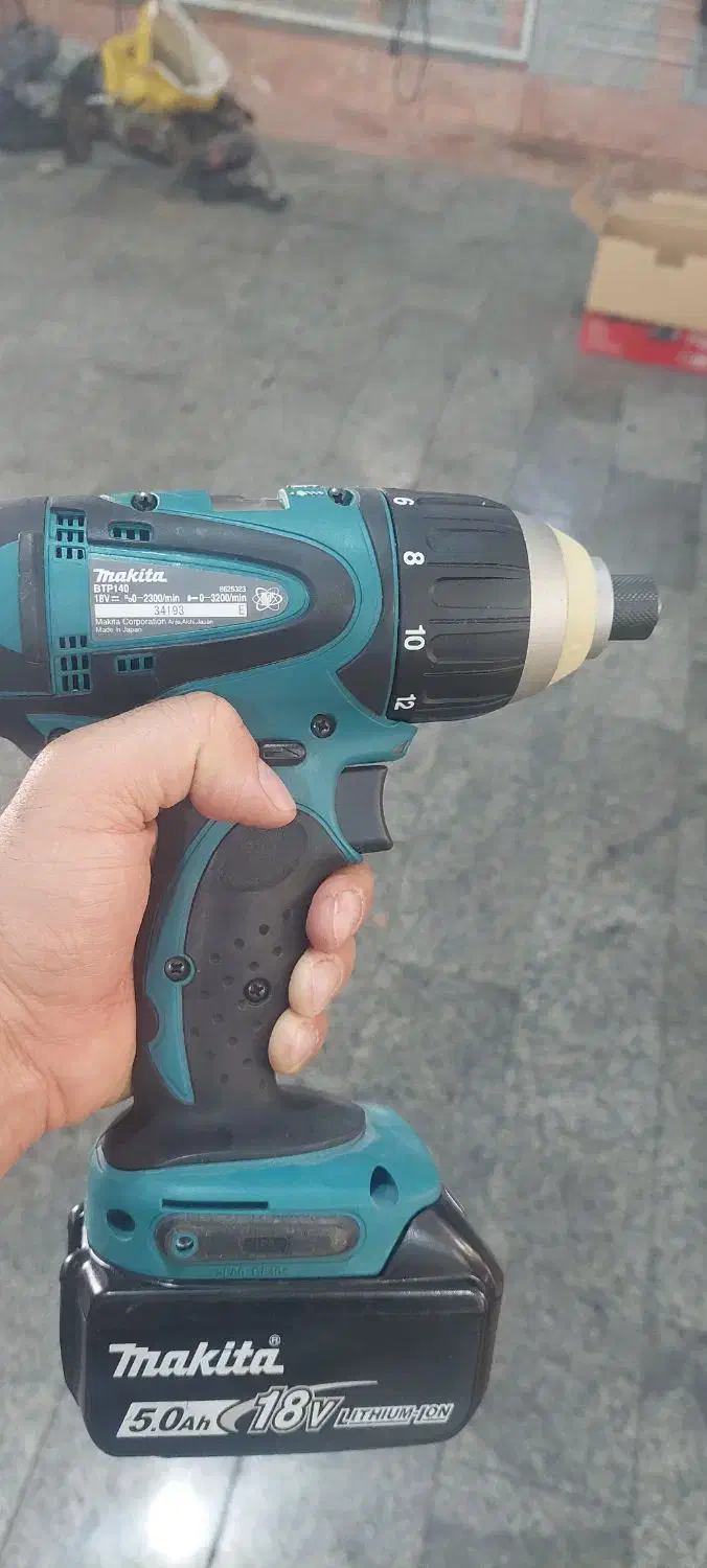فروش ایمپکت شارژی ماکیتا  ۴ حالته اصل ژاپن|ابزارآلات|کیش, |دیوار