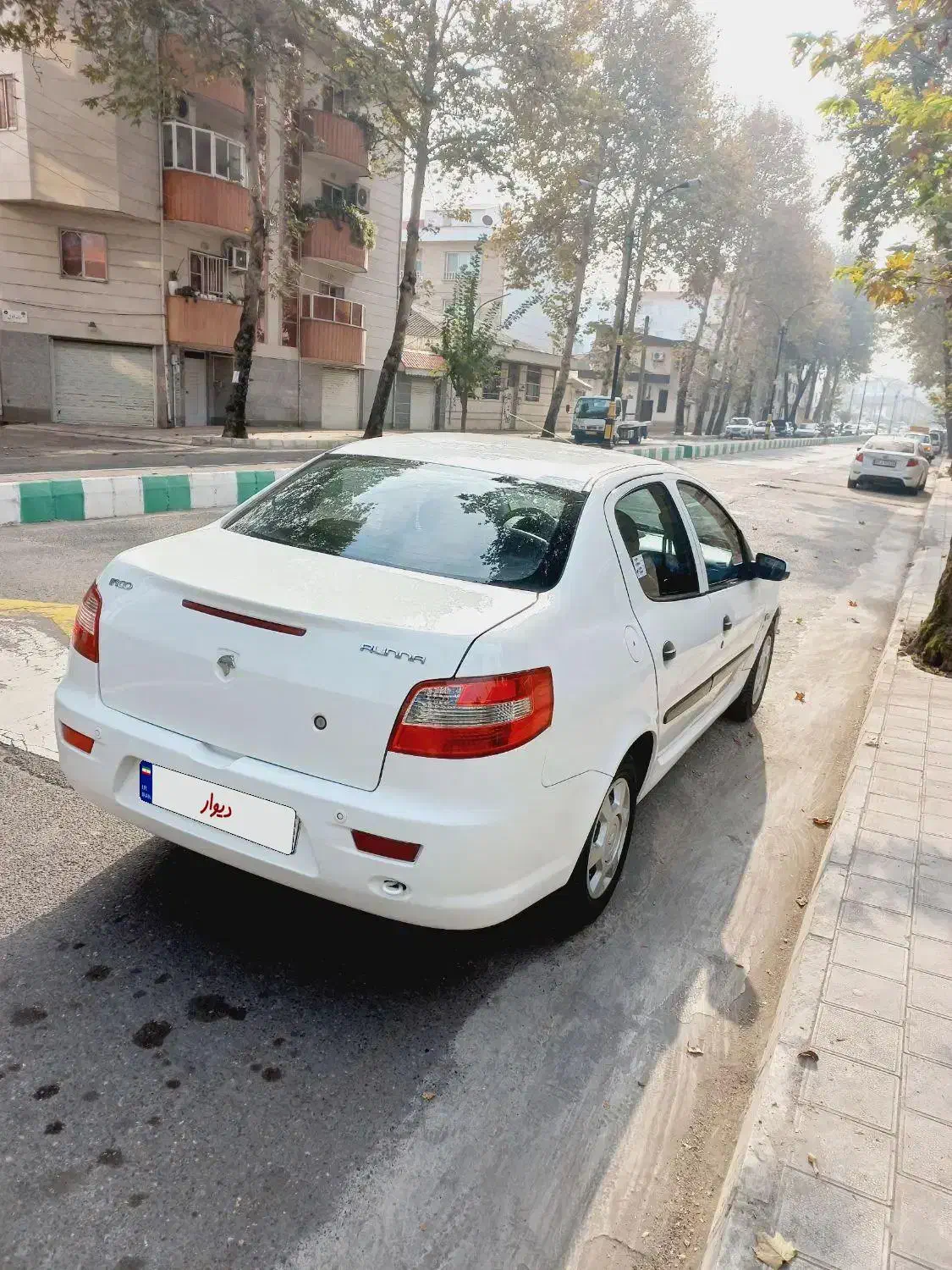 رانا مدل ۹۳ بی رنگ بی ضربه|خودرو سواری و وانت|رشت, استقامت ۱|دیوار