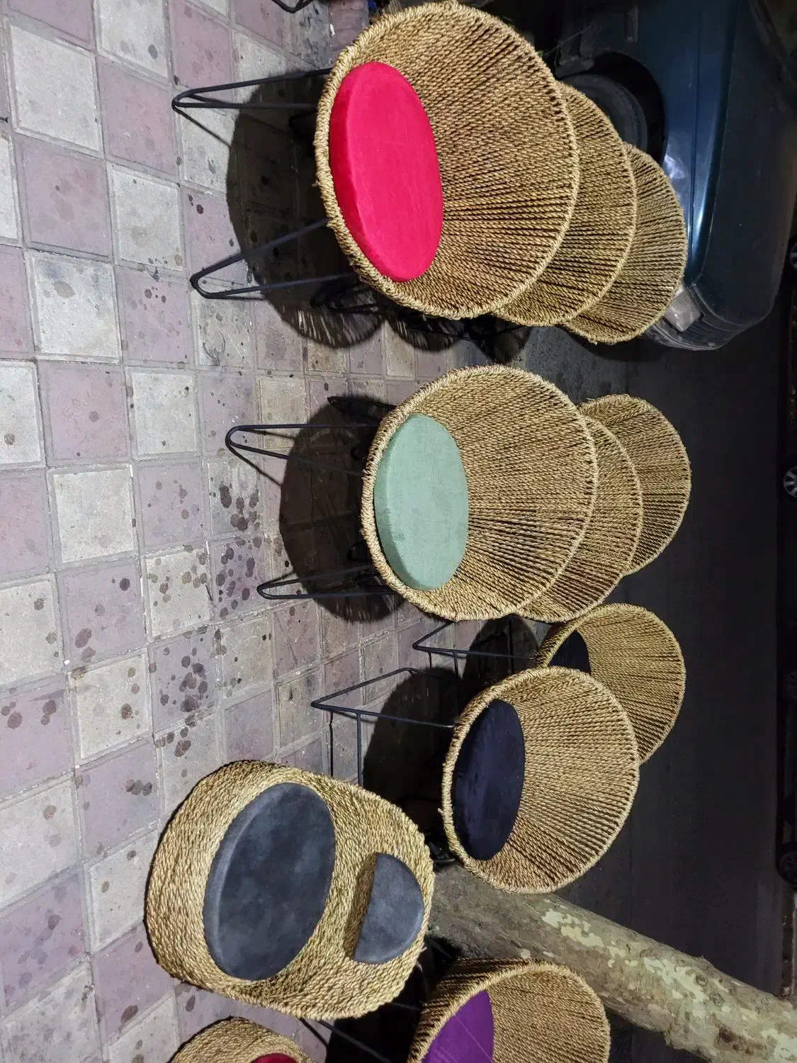 صندلی حصیری دو نفره تولید مستقیم|مبلمان خانگی و میز عسلی|اصفهان, قلعه طبره|دیوار