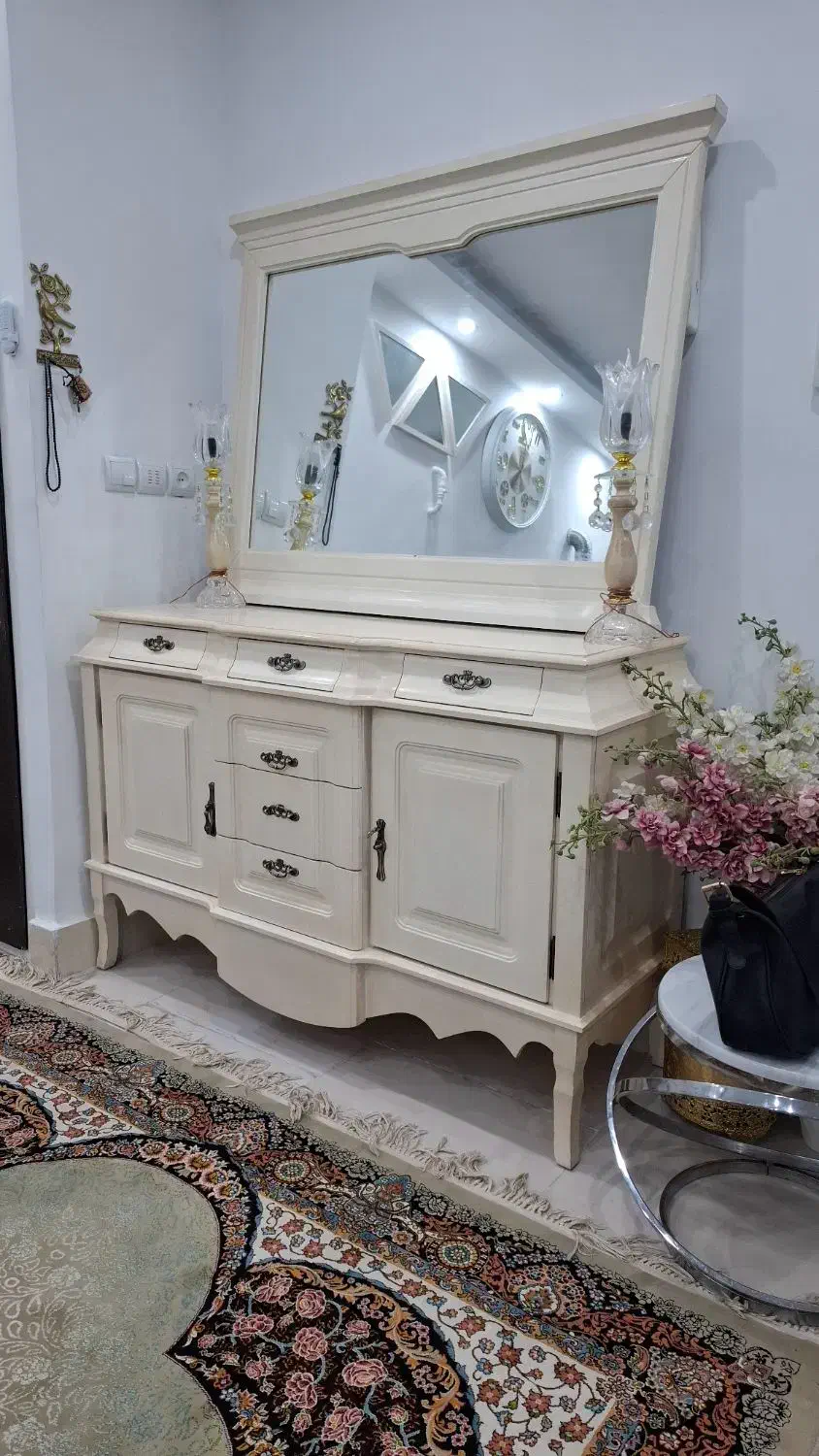 آینه و کنسول|بوفه، ویترین، کنسول|قدس, شهرقدس|دیوار