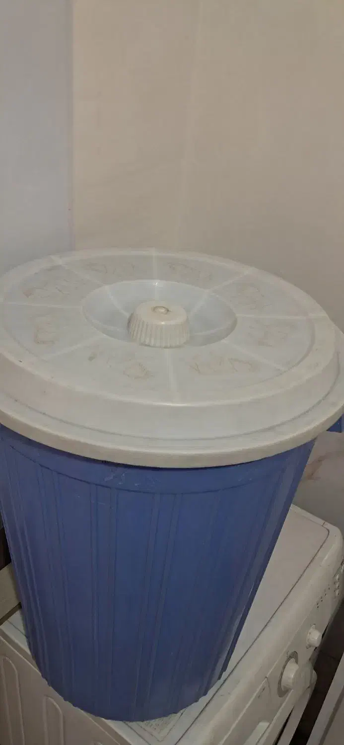 سطل بزرگ|ظروف نگهدارنده، پلاستیکی، یک‌بارمصرف|اسلام‌شهر, شهرک قائمیه|دیوار