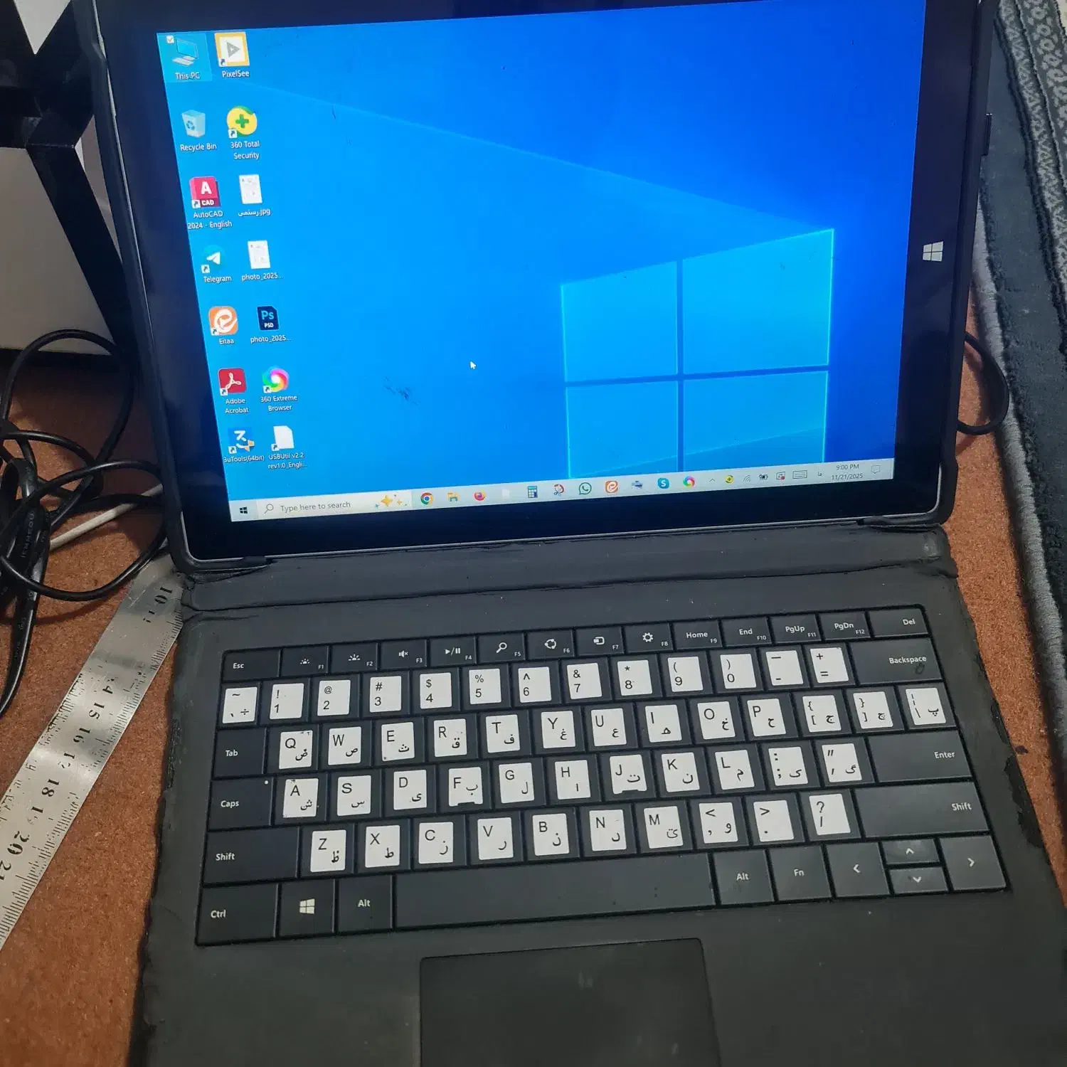 لبتاب . تبلت ویندوزی سورفیس معاوضه|رایانه همراه|قم, باسکول|دیوار