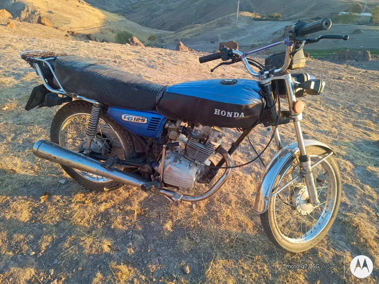 هوندا مدل98 استارتی سند فرمان امام|موتورسیکلت|سراب, |دیوار