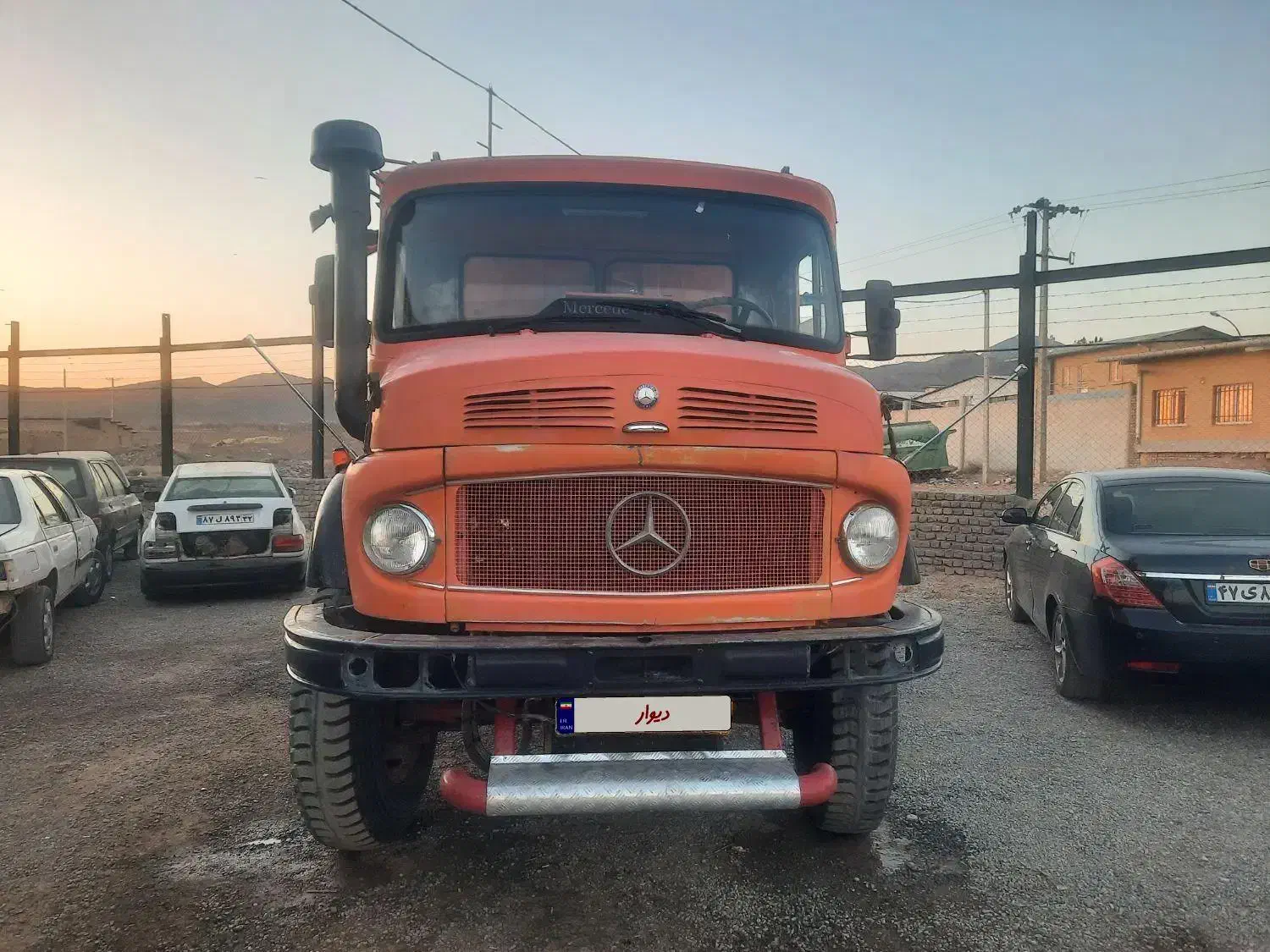 بنز دهچرخ زیر مایلر|خودرو سنگین|تربتحیدریه, پائین ولایت|دیوار