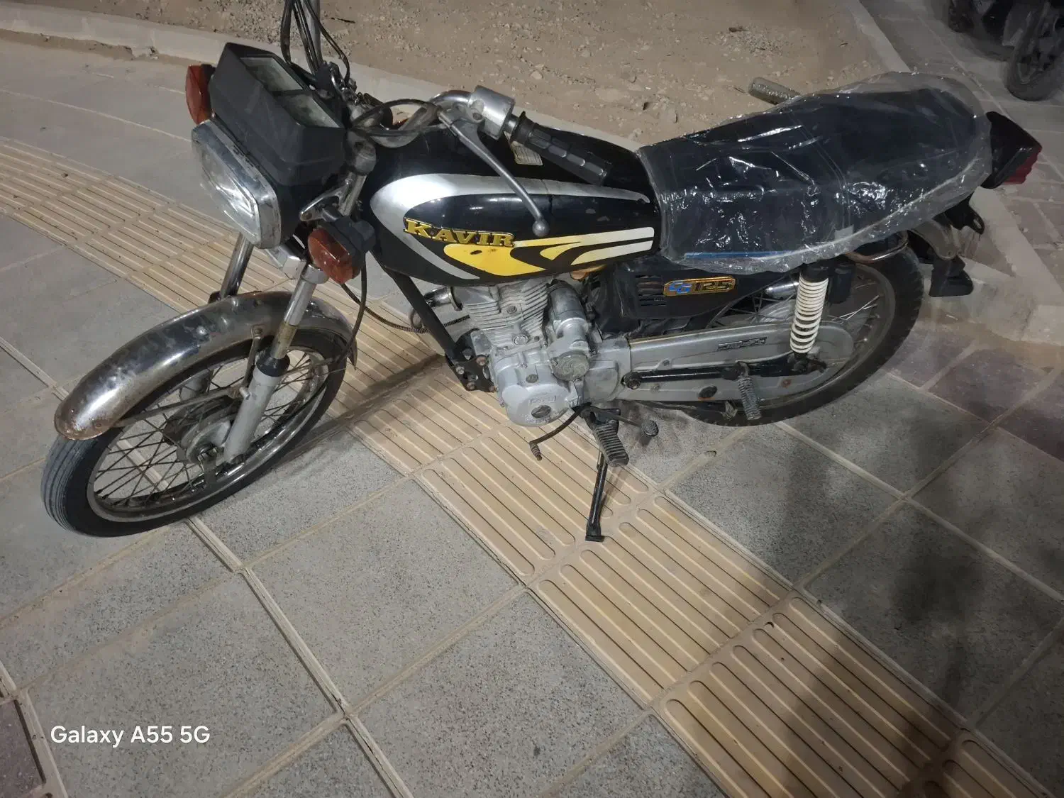 موتور هندا 125 پارکینگی|موتورسیکلت|هندیجان, |دیوار