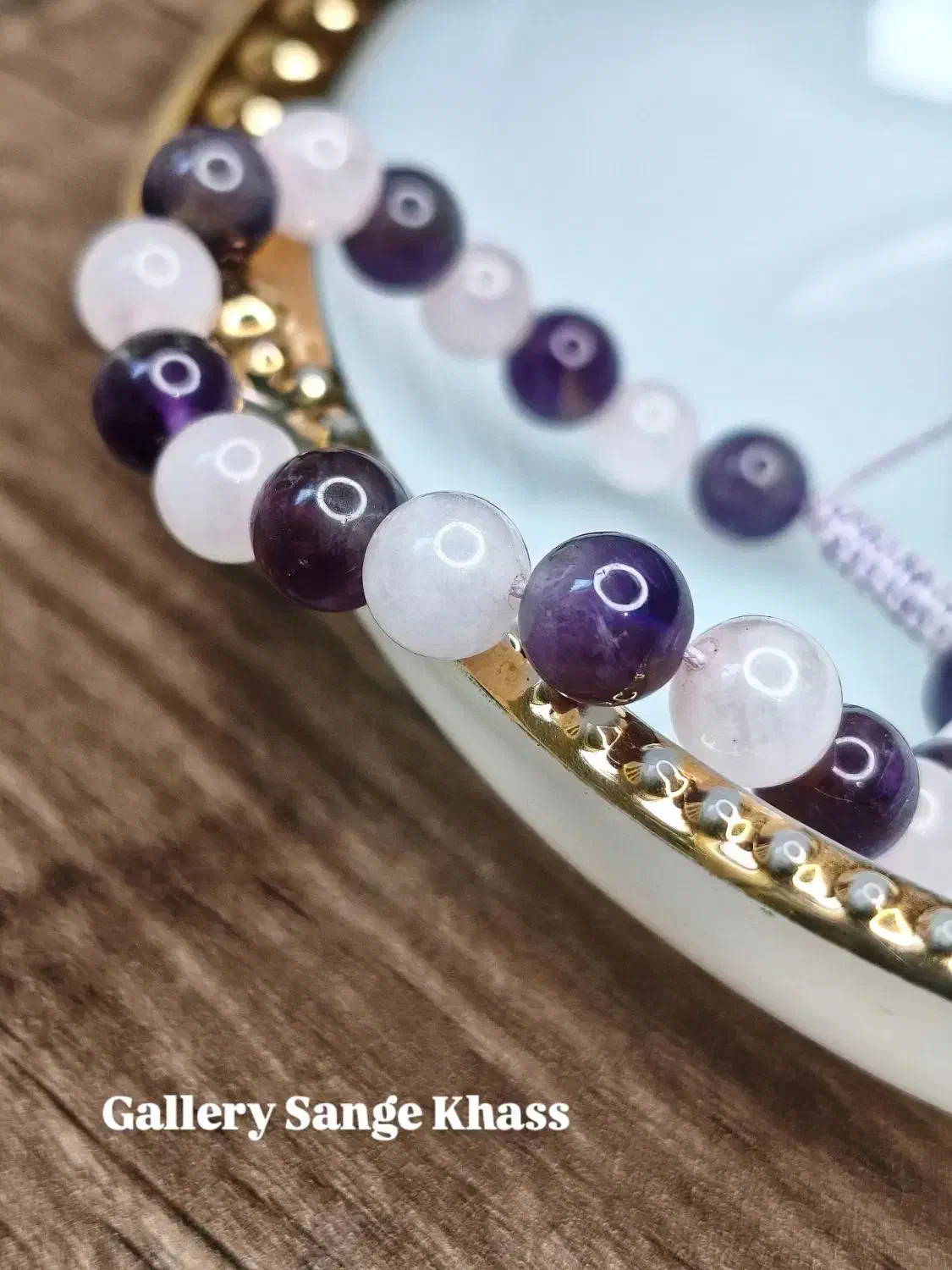 دستبند آمیتیست و رزکوارتز|جواهرات|تهران, گلستان (شهرک راه آهن)|دیوار