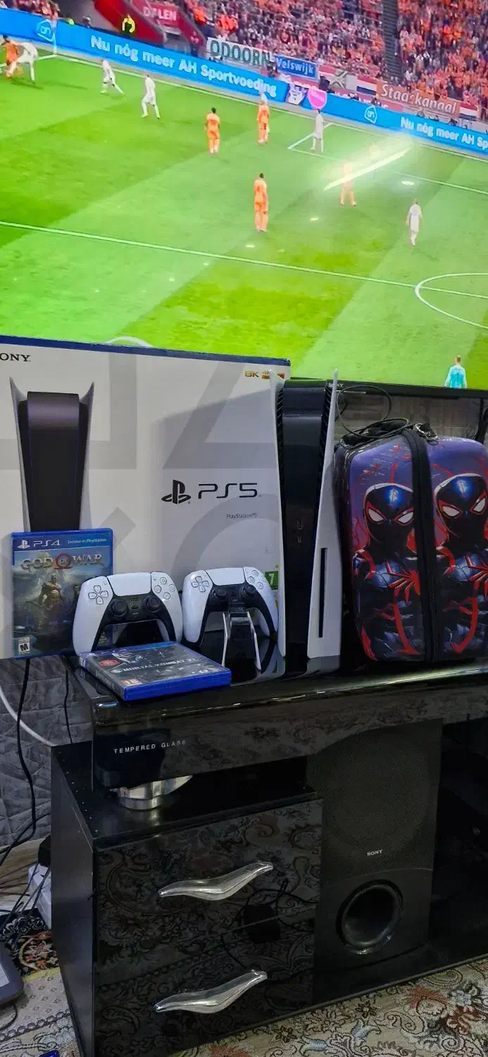 ps5 دو دسته ریجن اروپا (درحداکبند)|کنسول، بازی ویدئویی و آنلاین|تهران, تهران‌نو|دیوار