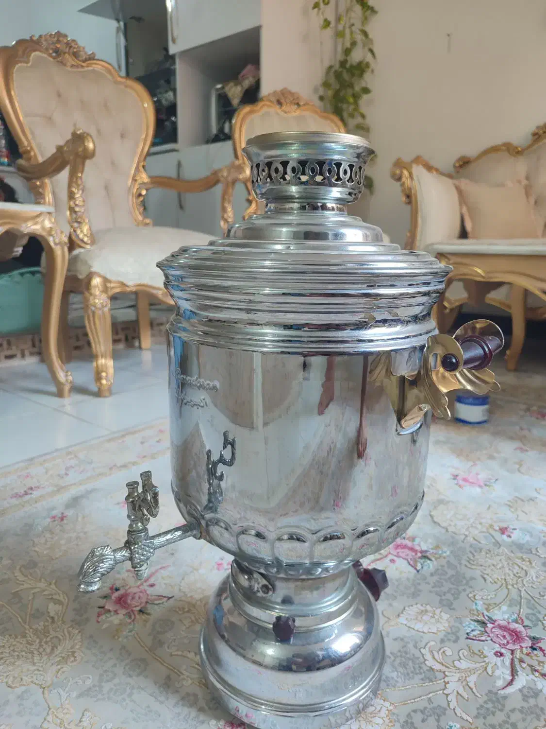 سماور زیبا 12 لیتری|سماور، چایساز، قهوهساز|کرمانشاه, |دیوار