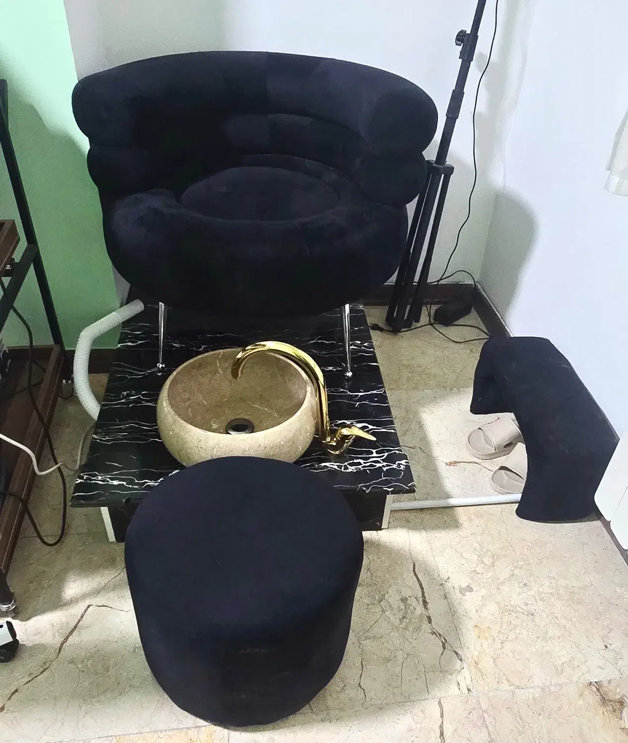 صندلی پدیکور نو و استفاده‌نشده|آرایشگاه و سالن‌های زیبایی|خرم‌آباد, |دیوار