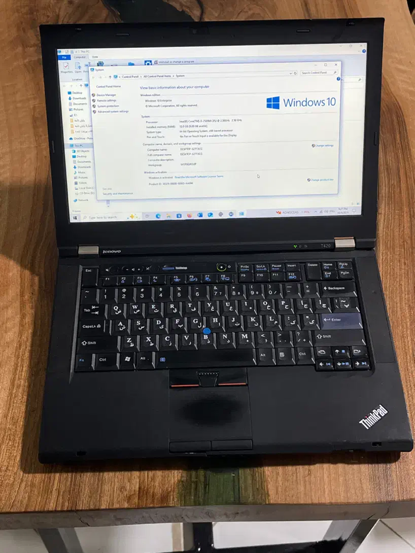 لبتاپ lenovo thinkpad بسیار قوی، رم 10|رایانه همراه|مشهد, دانشجو|دیوار