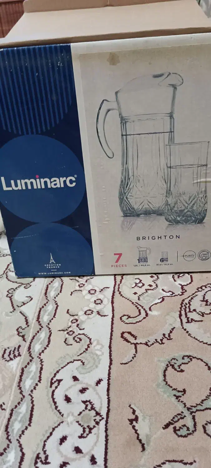 پارچ ولیوان فرانسوی|کلکسیون اشیاء عتیقه|شیراز, هفت تنان|دیوار