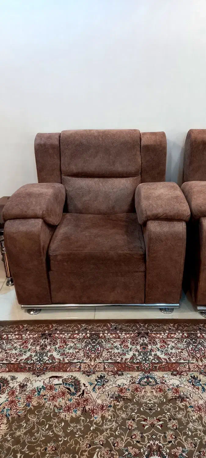 مبل ۷نفره پایه استیل|مبلمان خانگی و میز عسلی|بابل, |دیوار