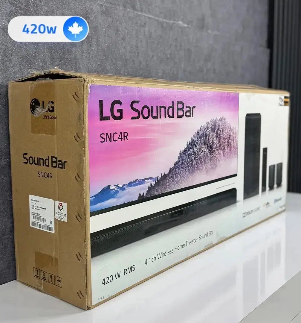 ساند بار ال جی snc4r آکبند|سیستم صوتی خانگی|گنبد کاووس, |دیوار