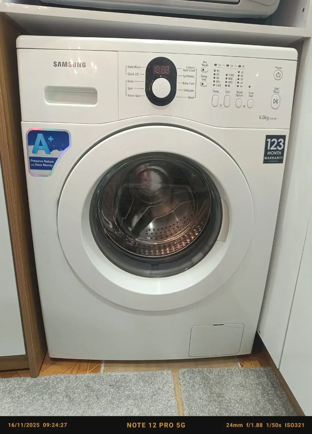 لباسشویی سامسونگ|ماشین لباسشویی و خشک‌کن لباس|محمدشهر, محمدشهر|دیوار