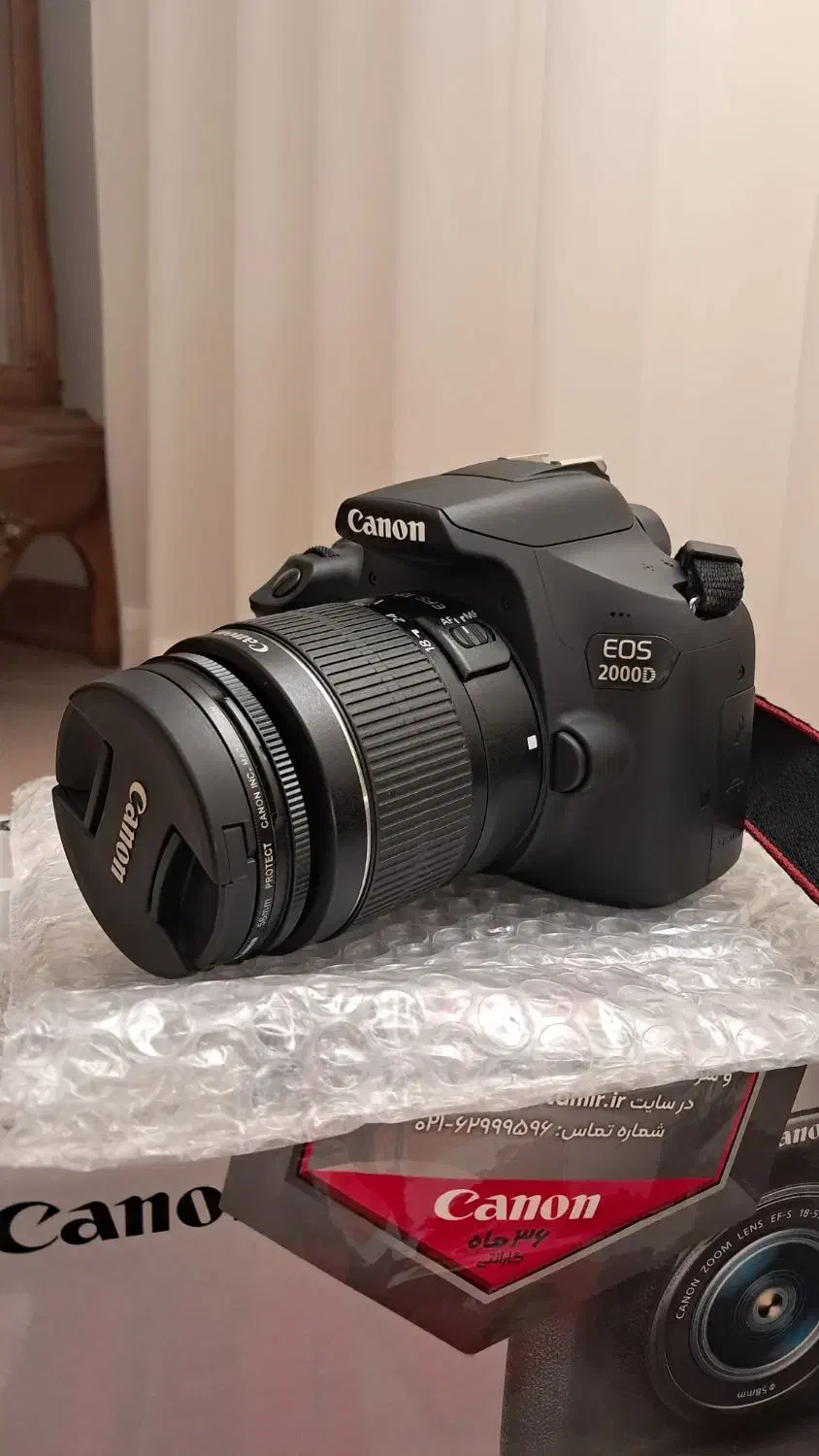 دوربین کنون Canon 2000d در حد آکبند|دوربین عکاسی و فیلمبرداری|مشهد, آزادشهر|دیوار