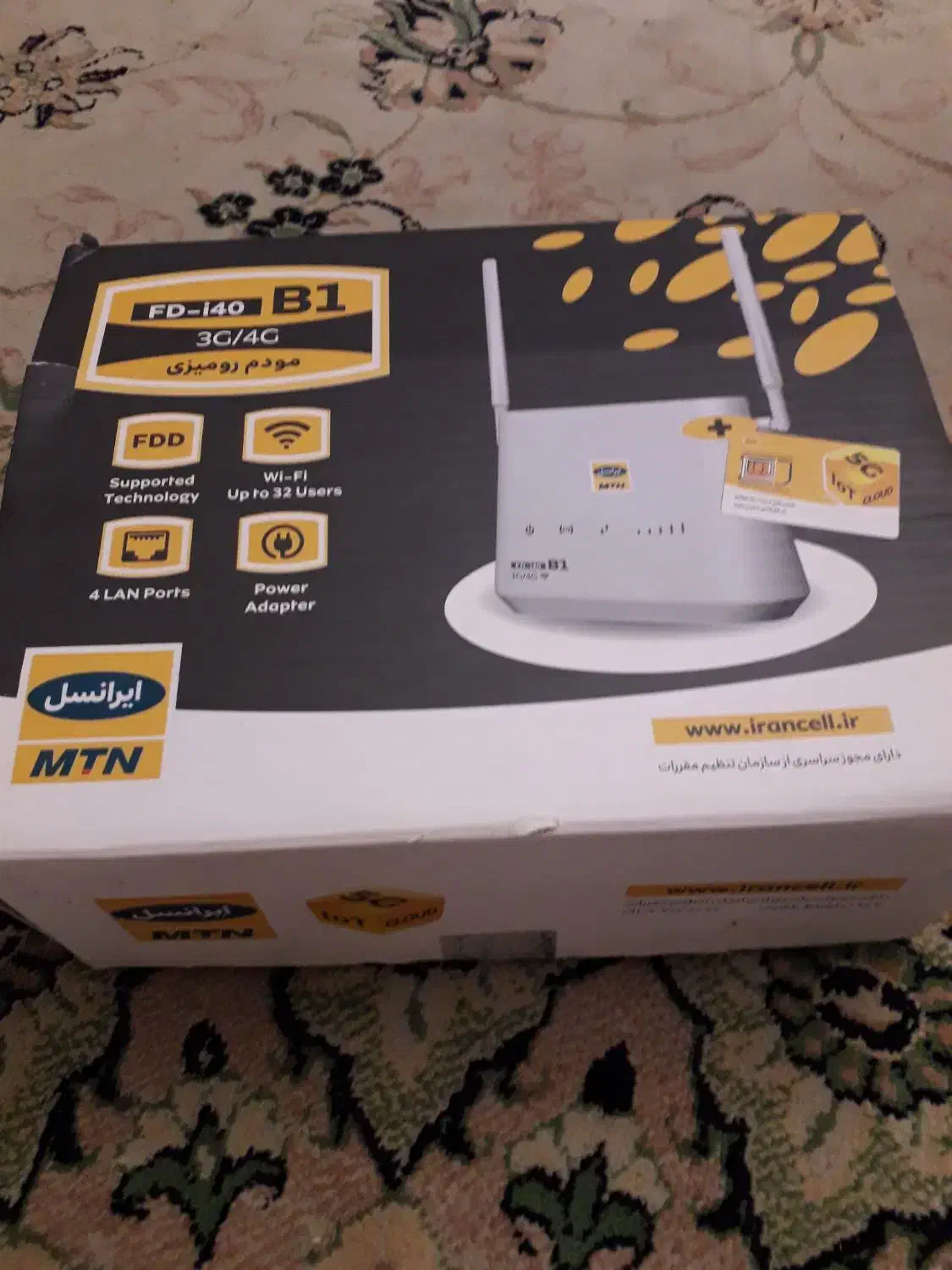 مودم سیم کارتی ایرانسل نو|مودم و تجهیزات شبکه|مشهد, سجاد شهر|دیوار