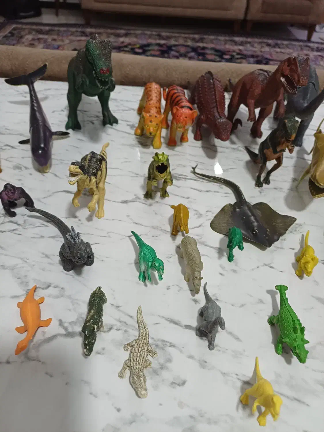 دایناسور و حیوانات جنگل|اسباب‌بازی بچه|ری, دولت‌آباد|دیوار