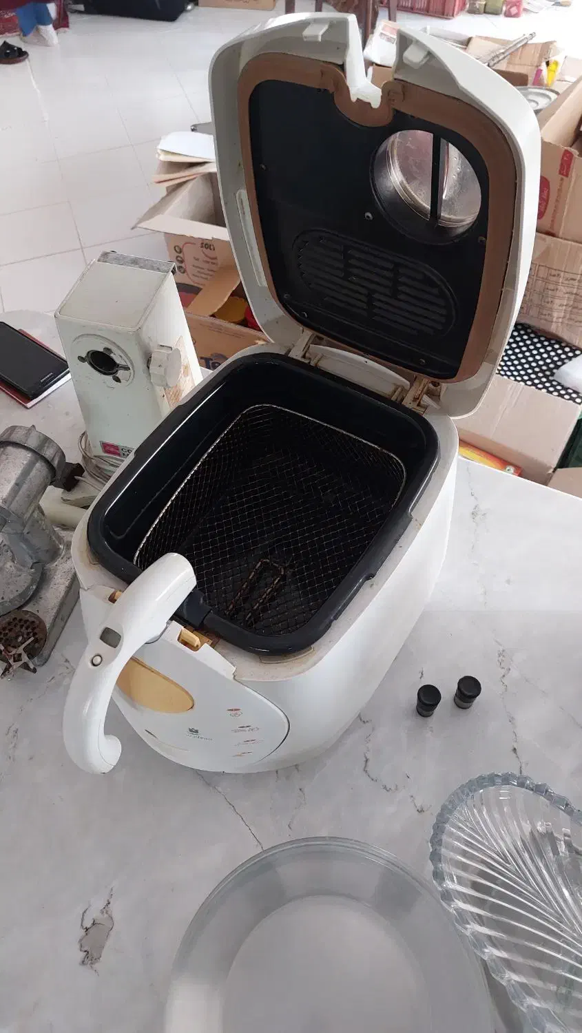 سرخ کن مولینکس اورجینال در حد نو|اجاق گاز و لوازم برقی پختوپز|نوشهر, |دیوار