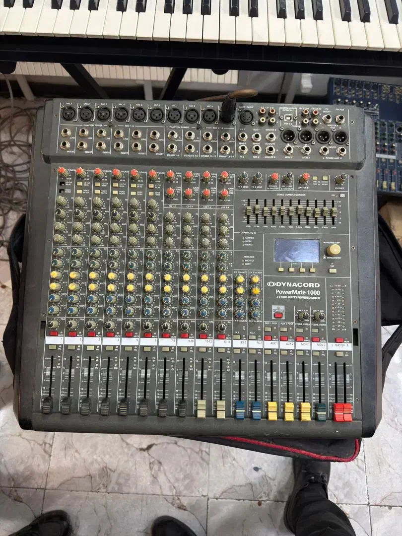 پاور میکسر دایناکورد تری سالم|سیستم صوتی خانگی|تاکستان, |دیوار