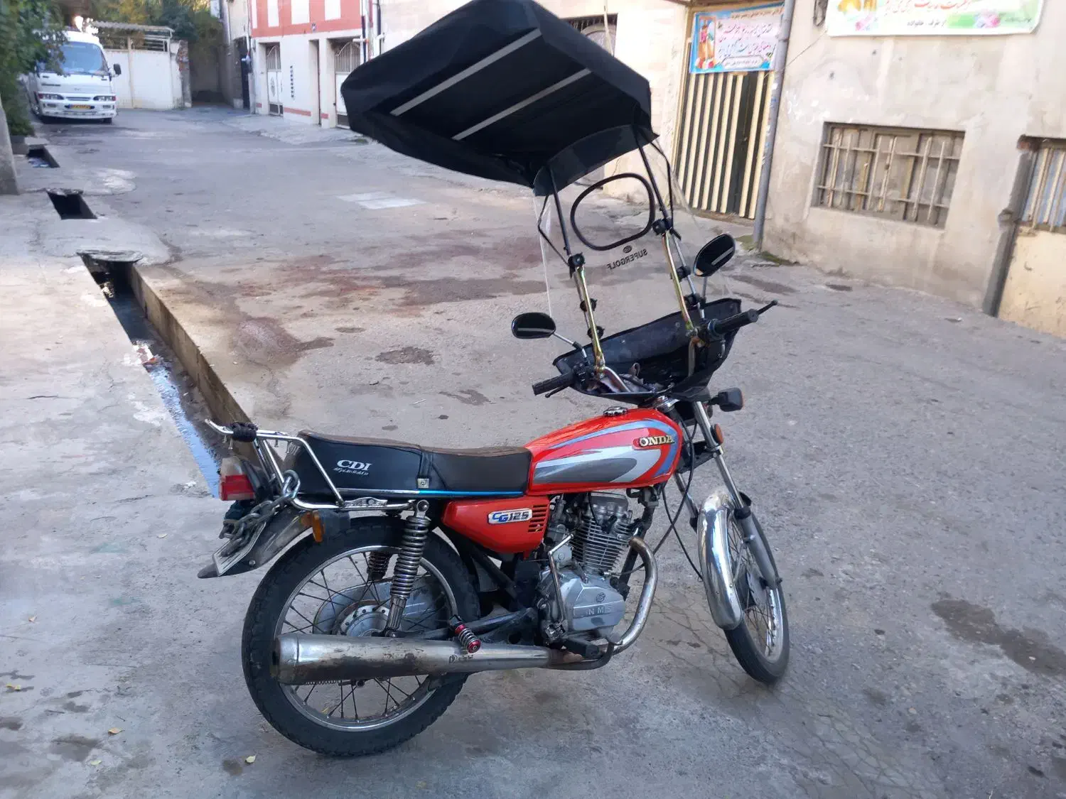 هندا ۱۲۵ استارتی ۵ دنده مدل ۹۰|موتورسیکلت|گرگان, |دیوار