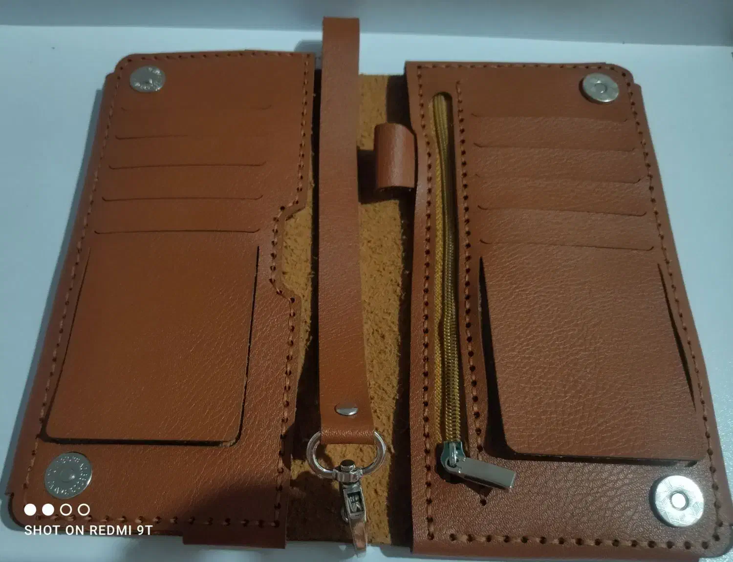 کیف پول چرم دست دوز|کیف، کفش، کمربند|تایباد, |دیوار