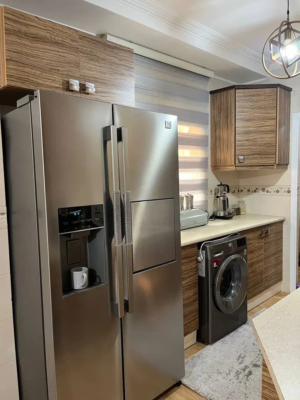 کابینت ام دی اف ب همراه سینک هود گاز|جاکفشی، کمد، دراور|ساری, |دیوار