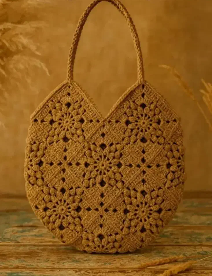 کیف رافیا دست بافت|کیف، کفش، کمربند|رشت, گلسار|دیوار