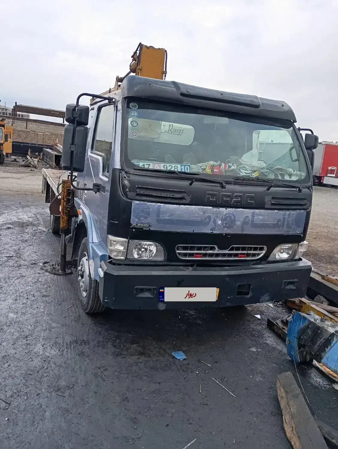 جرثقیل کاویان۱۰۶|خودرو سنگین|رباط‌کریم, رباط‌کریم|دیوار