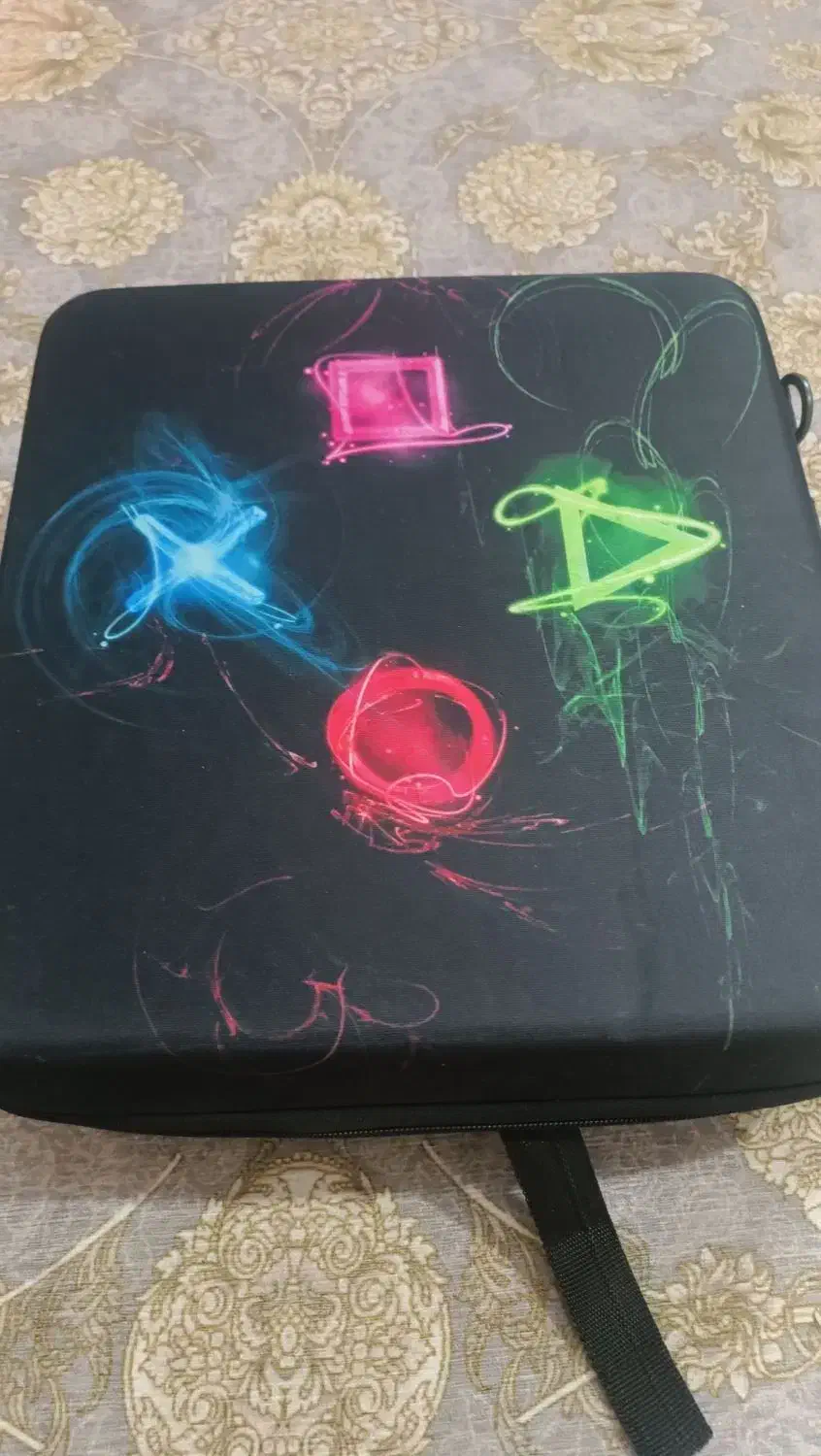 کیف ps4 با روکش دسته با چراغ تیبا|کنسول، بازی ویدئویی و آنلاین|اردبیل, |دیوار