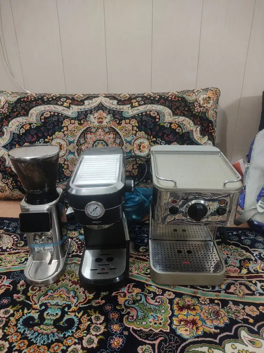 دو عدد اسپرسو ساز،نوا و مباشی،یک آسیاب سالم و برند|سماور، چای‌ساز، قهوه‌ساز|اراک, |دیوار