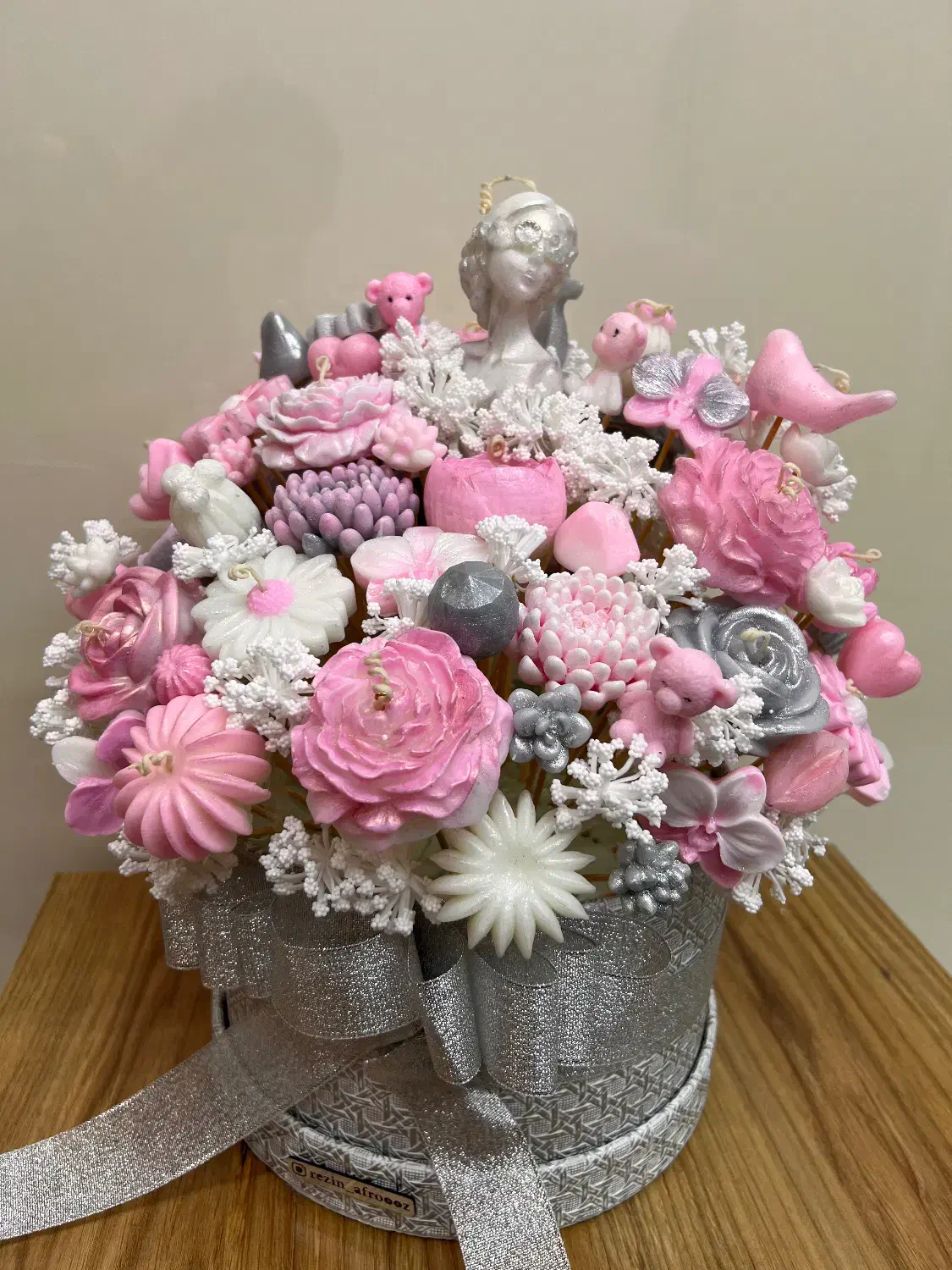 باکس شمع|گل مصنوعی|اصفهان, سروستان|دیوار