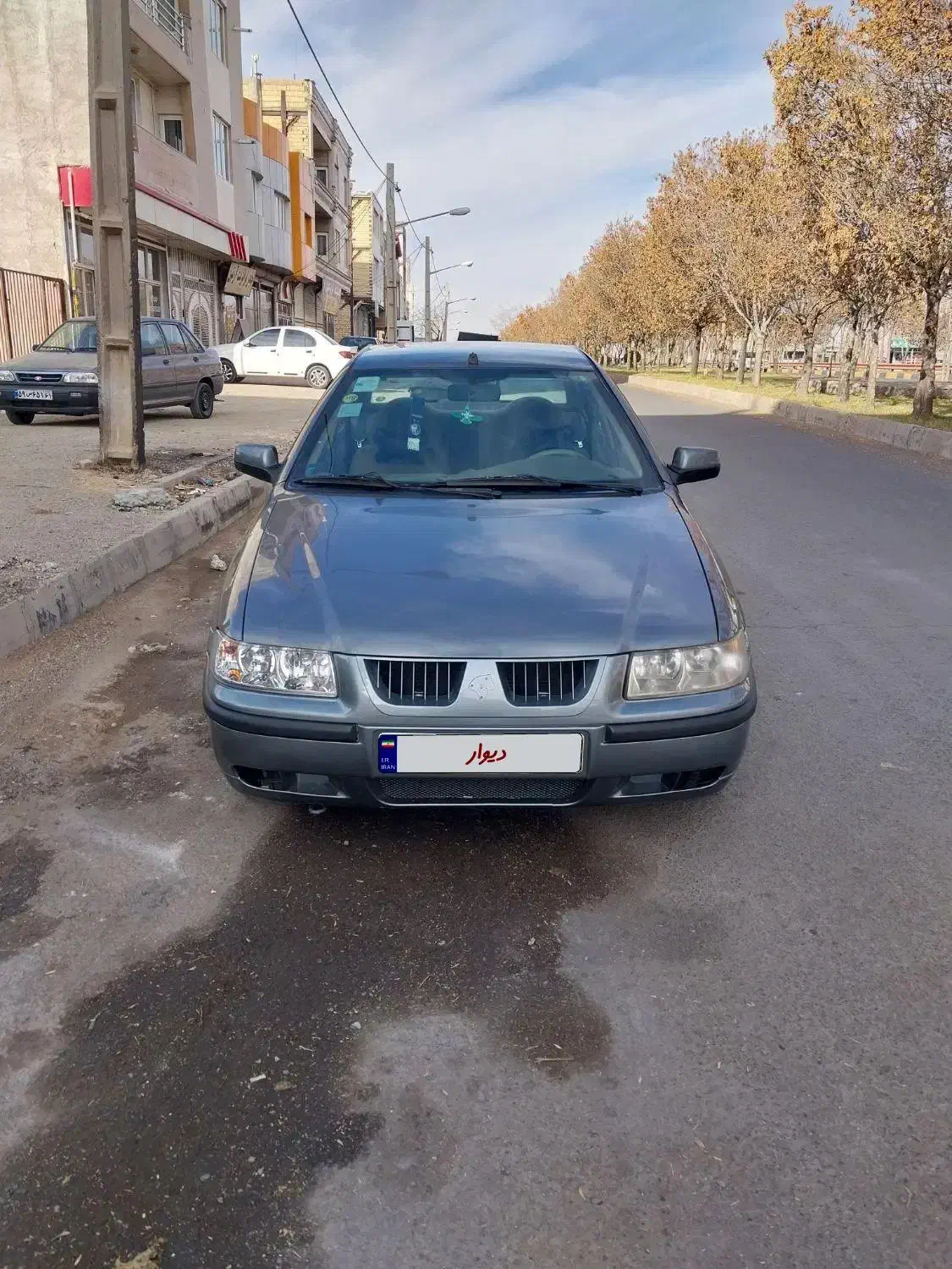 سمند خاکستری مدل ۸۸|خودرو سواری و وانت|دهگلان, |دیوار