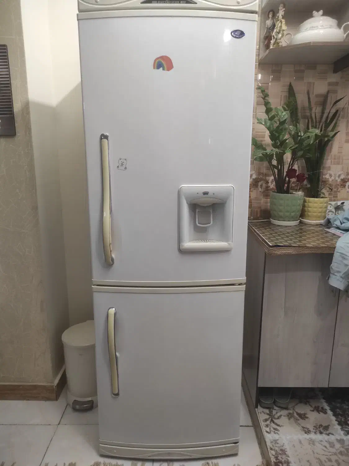 یخچال فریزر الکترواستیل درحد نو بدون برفک|یخچال و فریزر|گلستان (تهران), |دیوار