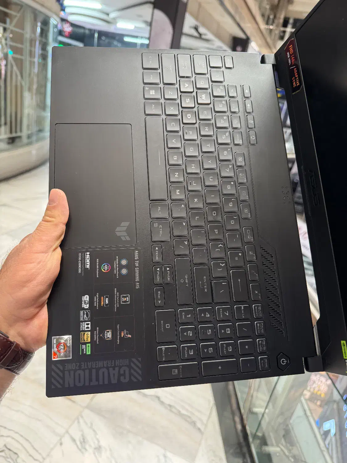 Asus tuf 507 rayzan 7 7735 ram16ssd1tb4050rtx 6gb|رایانه همراه|تهران, میرداماد|دیوار