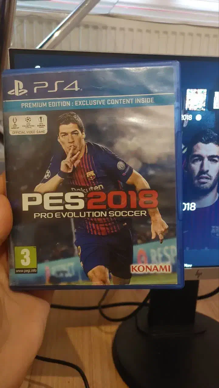 دیسک pes 2018|کنسول، بازی ویدئویی و آنلاین|تبریز, |دیوار