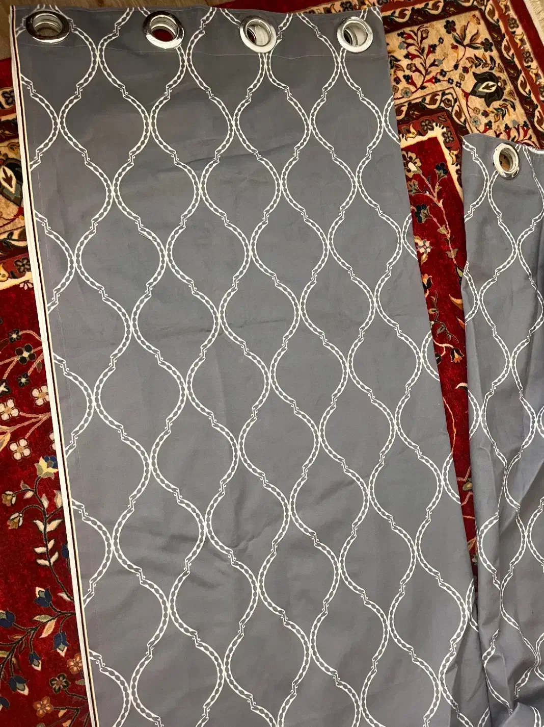 پرده|پرده، رانر، رومیزی|رشت, لاکانی|دیوار