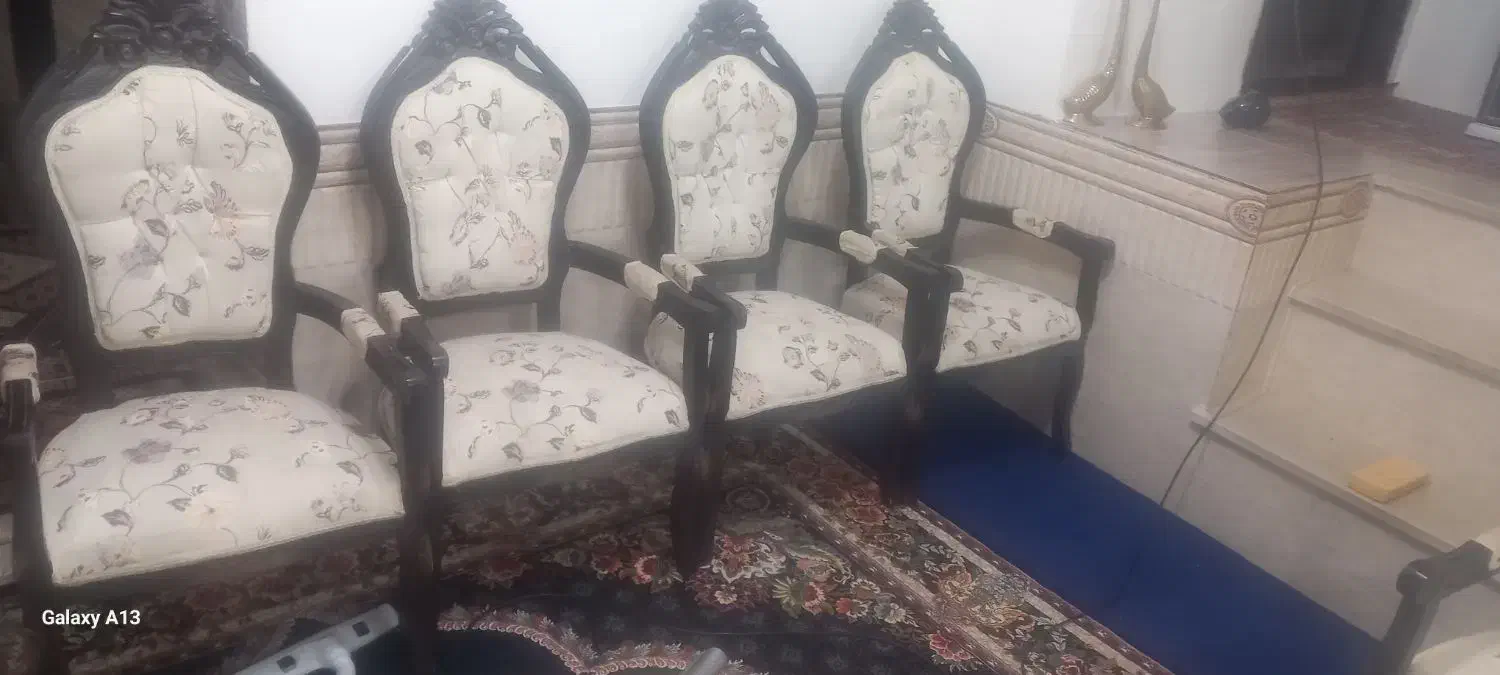 مبل سلطنتی ۹نفر|مبلمان خانگی و میز عسلی|تربت‌حیدریه, پائین ولایت|دیوار