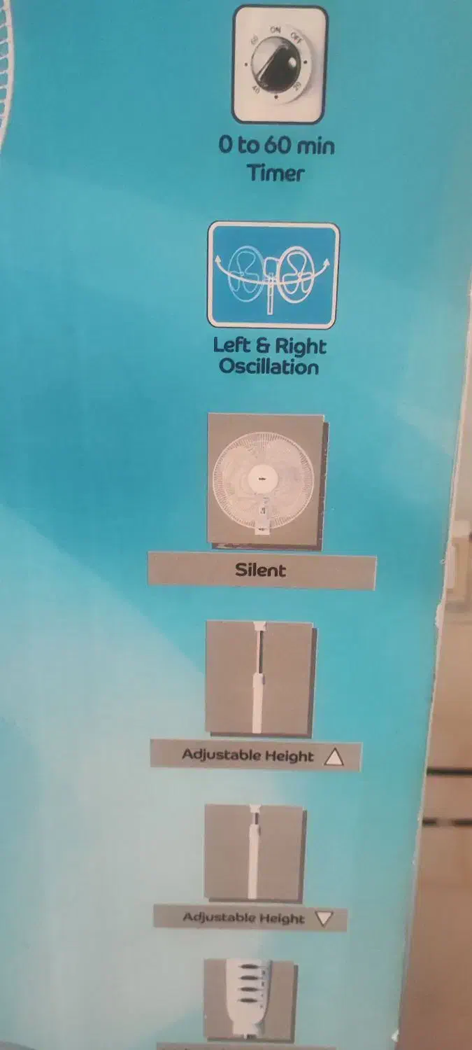 پنکه نونو  به نام تولیپس از شرکت ناسیونال|پنکه و تصفیه‌کنندهٔ هوا|نجف‌آباد, امیرآباد|دیوار