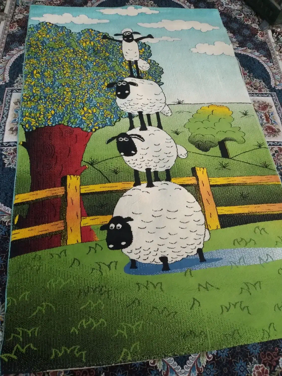 قالی چه|فرش|بهارستان, |دیوار