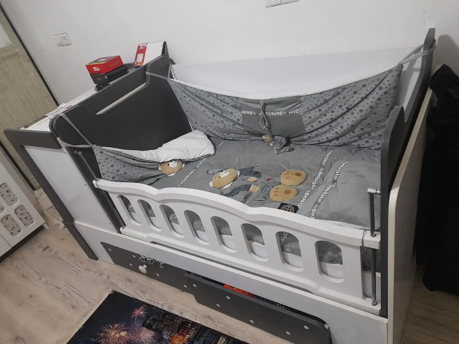 تخت و کمد بچه|تخت و سرویس خواب|نظرآباد, شهرک سید جمال الدین|دیوار