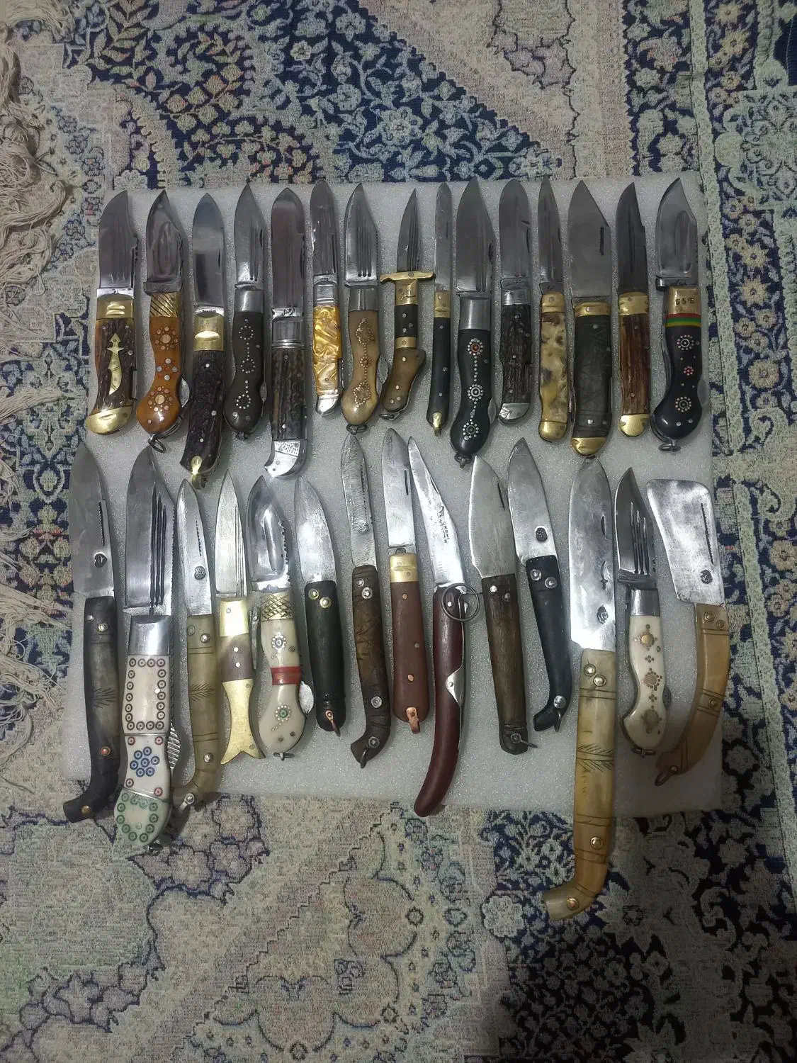 چاقوها ی کلکسیونی دست ساز وشاخ|کلکسیون اشیاء عتیقه|کرمانشاه, |دیوار