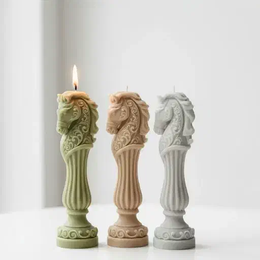 شمع اسب سال|صنایع دستی و سایر لوازم تزئینی|فولادشهر, C4|دیوار