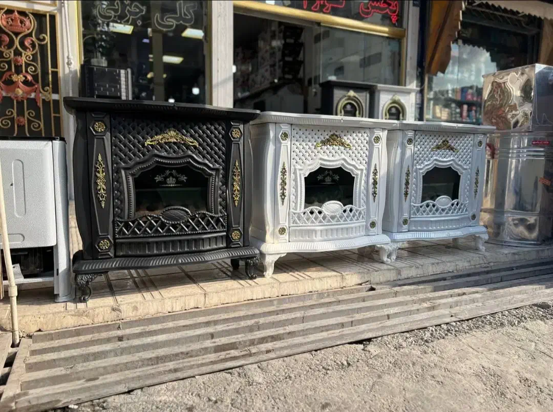 شومینه ۳۴۰۰۰ تکنوا سفید و مشکی جشنواره فرصت محدود|بخاری، هیتر، شومینه|مشهد, سرافرازان|دیوار